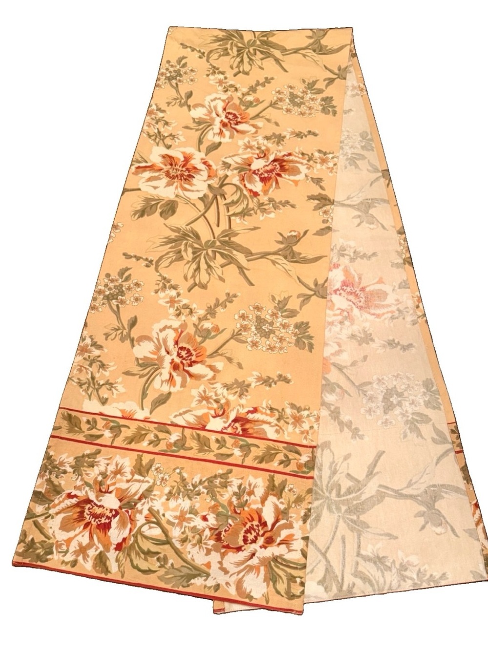 April Cornell Table Runner | 100% Cotton Machine Washable - NEW Never Used